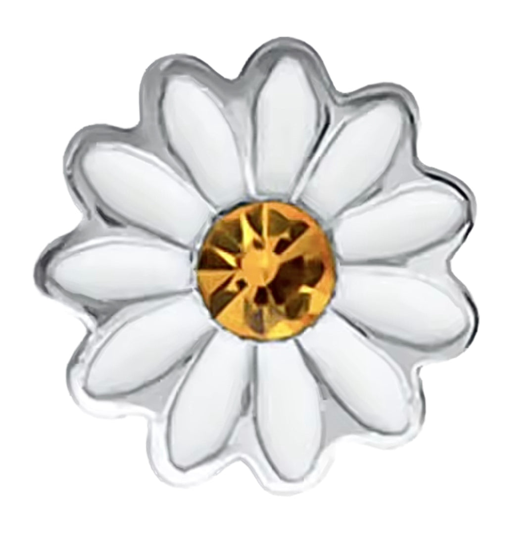Daisy Flower Frame Charm