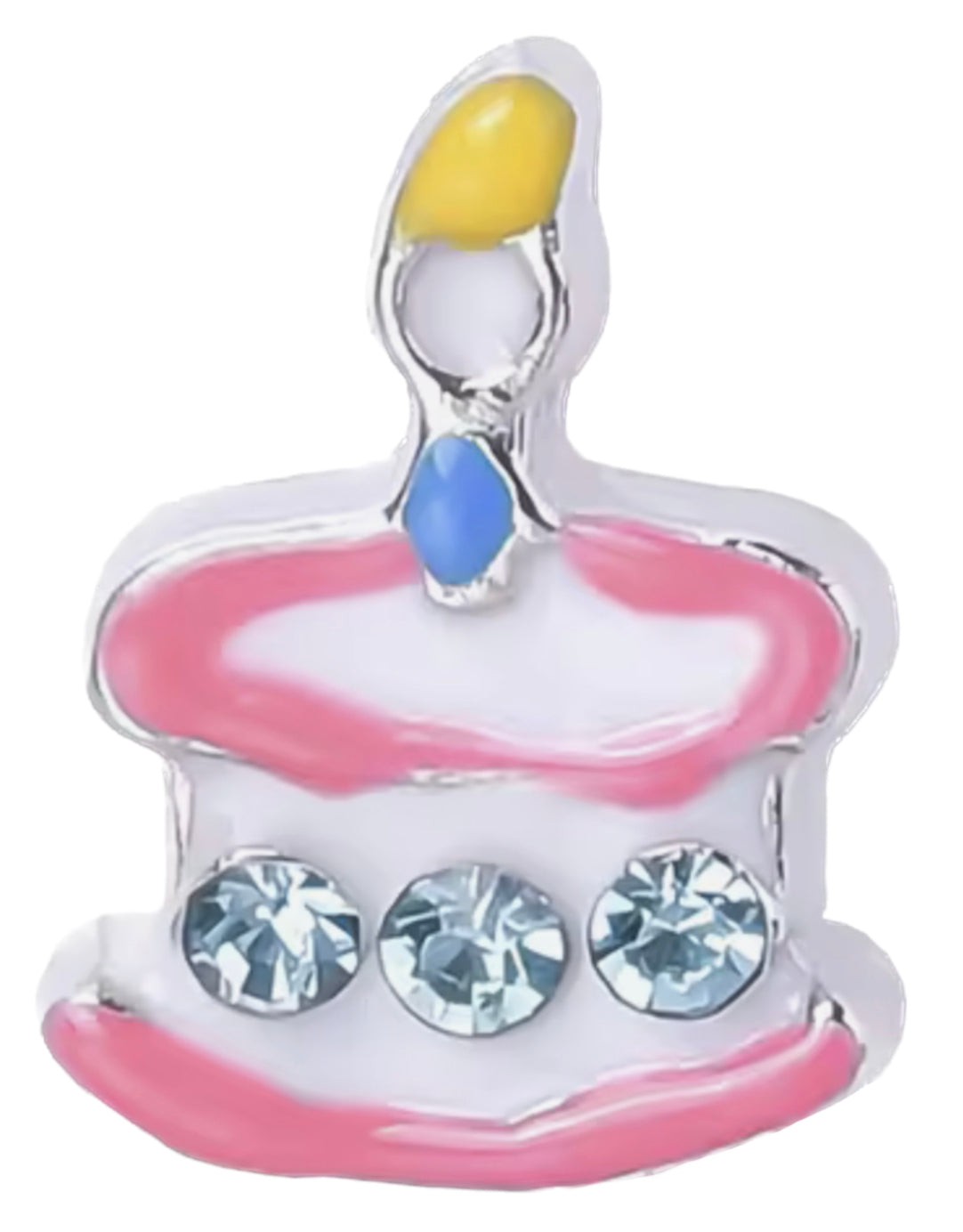 Birthday Cake Frame Charm
