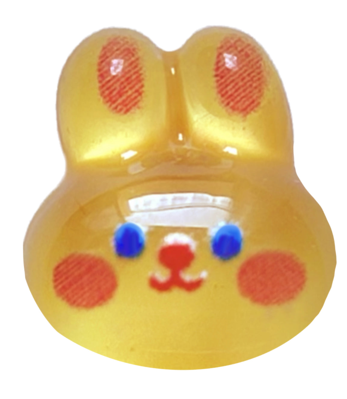 Yellow Bunny Frame Charm