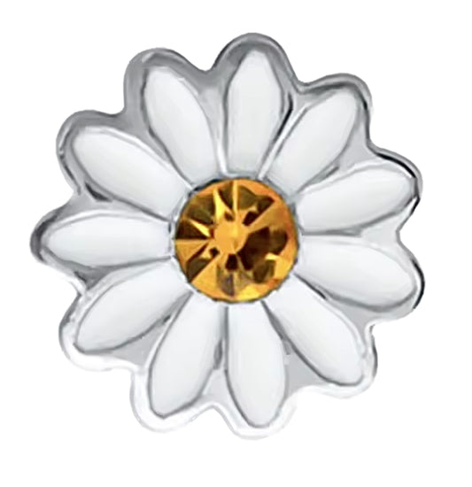 Daisy Flower Frame Charm