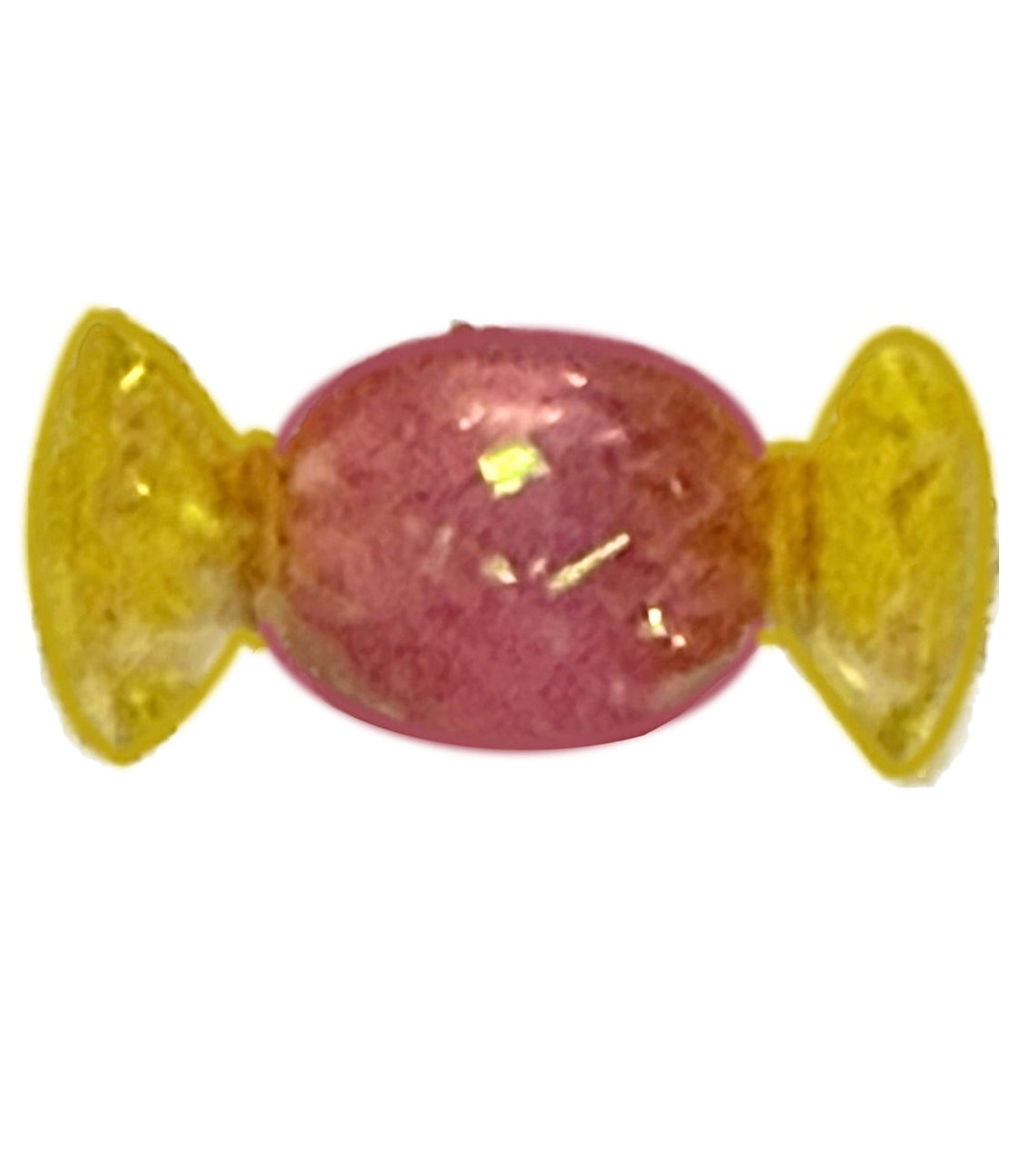 Clear candy 3 frame charm