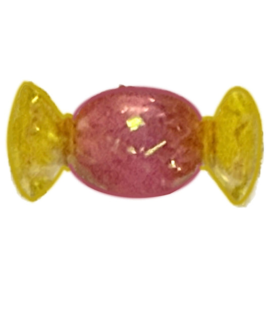 Clear candy 3 frame charm