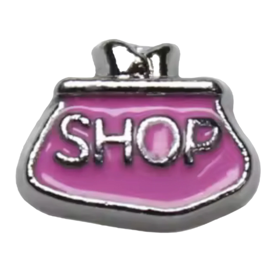 Shop frame charm