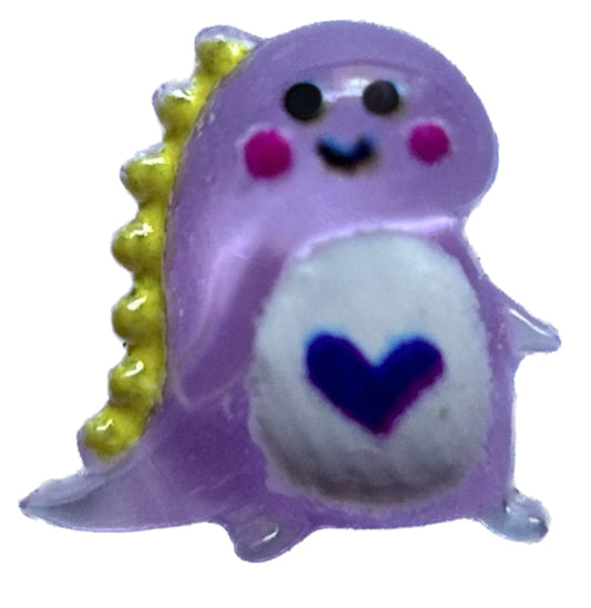 Purple Dinosaur inner Charm