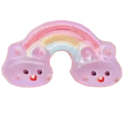 Purple rainbow inner charm