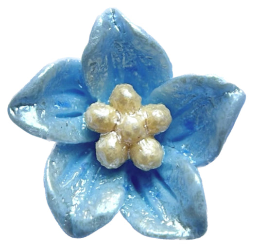 Lotus Flower Frame Charm
