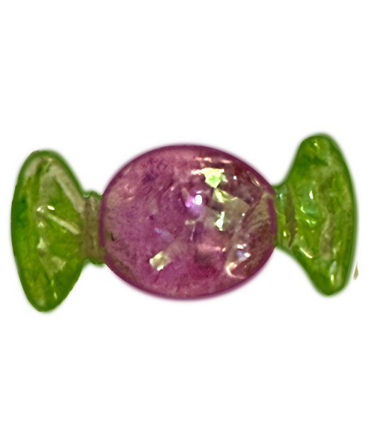 Clear candy 2 Frame Charm