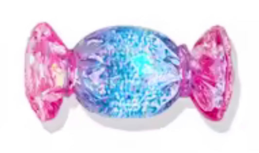 Clear candy 1 frame charm