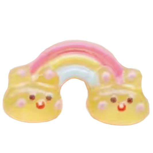 Yellow rainbow inner charm