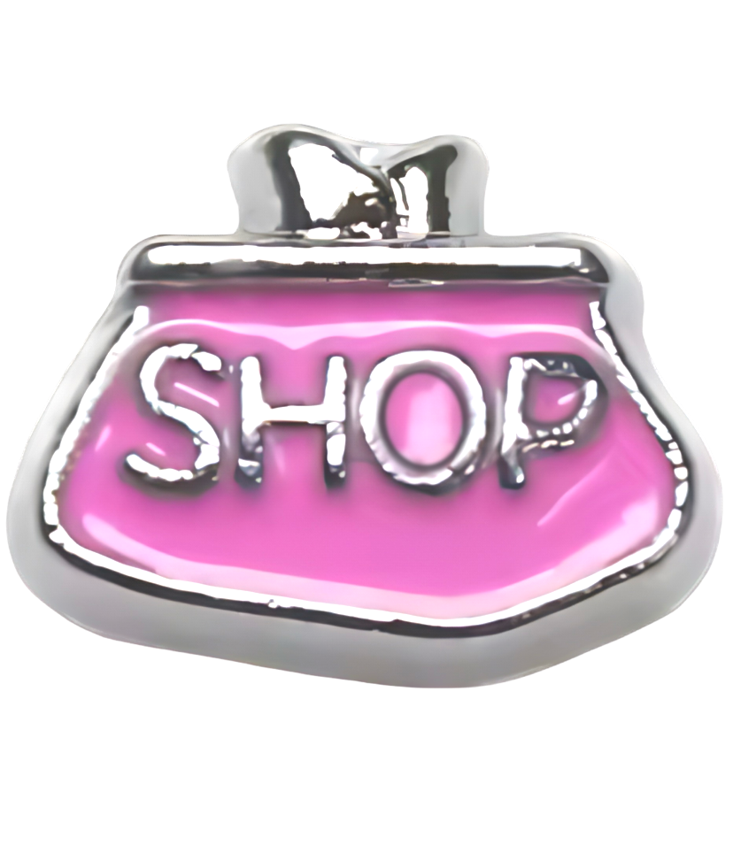 Shop frame charm