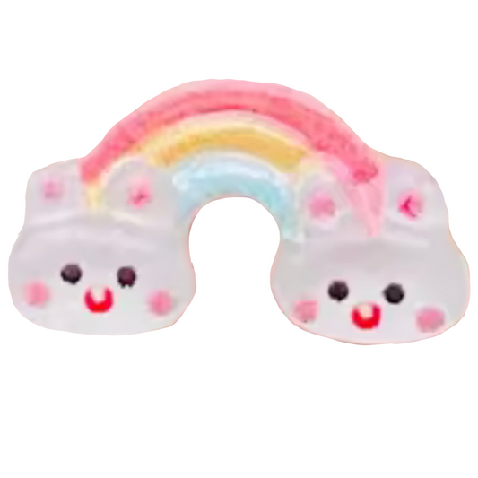 White rainbow inner charm