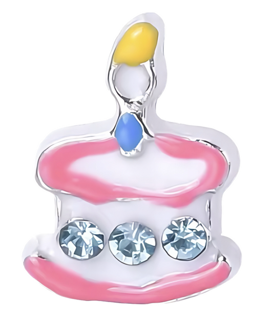 Birthday Cake Frame Charm