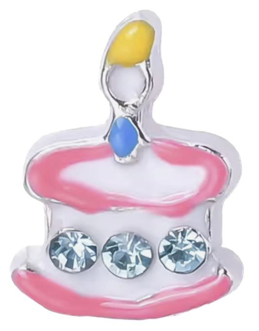 Birthday Cake Frame Charm
