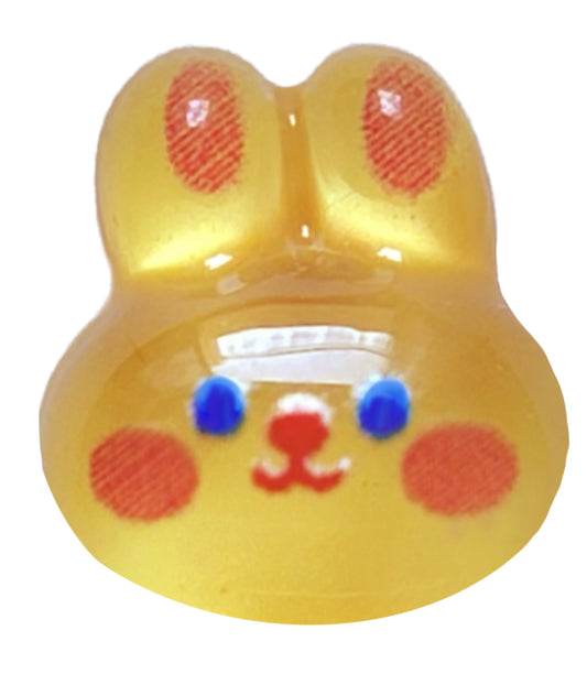 Yellow Bunny Frame Charm
